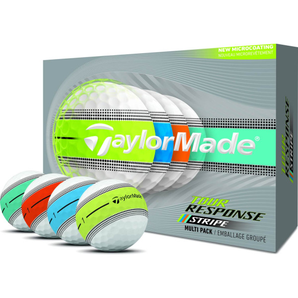 Taylormade Tour Response Stripe (2026) Golfbolde - Multi