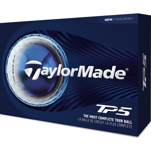 Taylormade TP5 (2026) Golfbolde - White