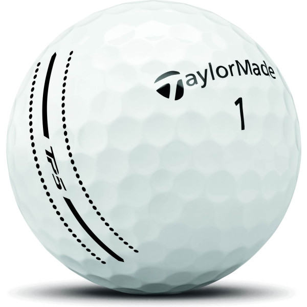 Taylormade TP5 Performance Stripe (6 bolde) (2026) Golfbolde - Hvid