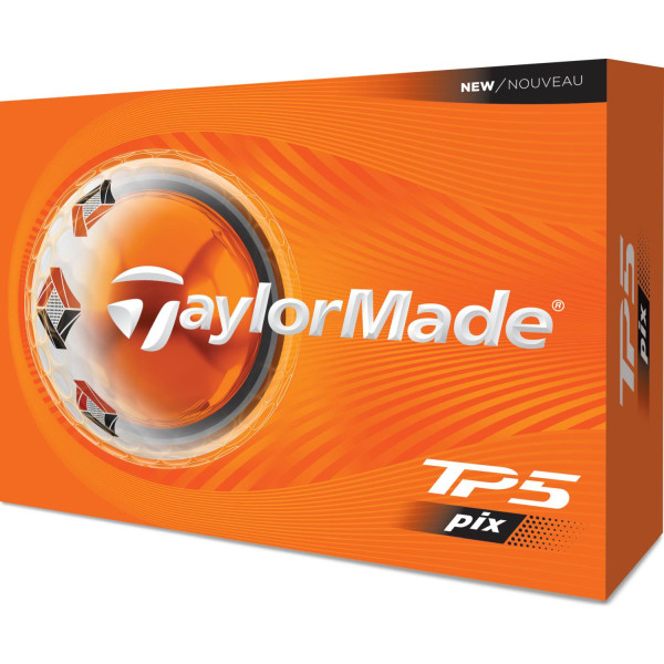 Taylormade TP5 Pix (2026) Golfbolde - White