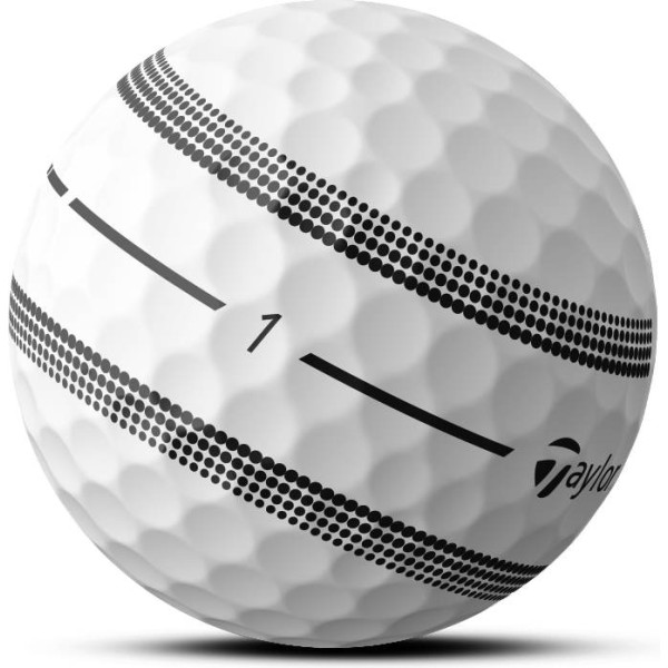Taylormade TP5 Stripe Golfbolde - Hvid