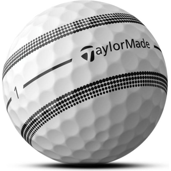 Taylormade TP5 Stripe Golfbolde - Hvid