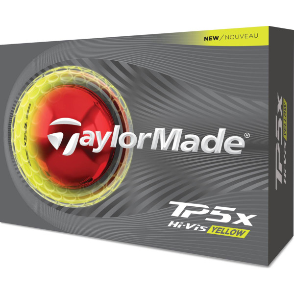 Taylormade TP5x (2026) Golfbolde - Yellow
