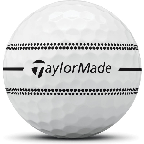 Taylormade TP5x Stripe (2026) Golfbolde - White