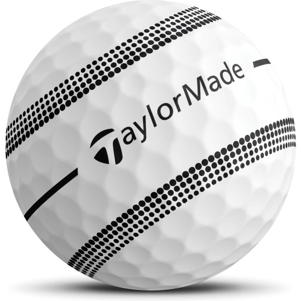 Taylormade TP5x Stripe Golfbolde - Hvid