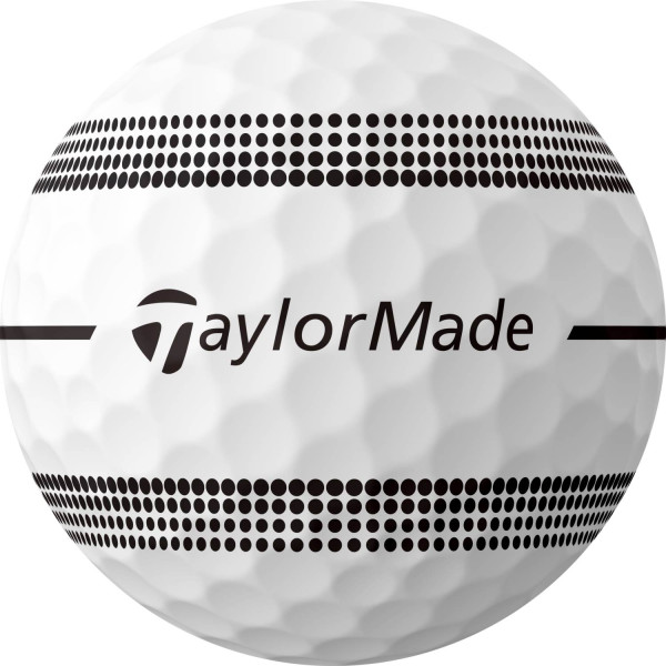 Taylormade TP5x Stripe Golfbolde - Hvid