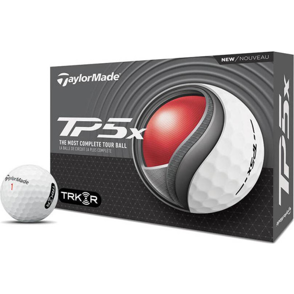 Taylormade TP5x TRK-R Golfbolde - Hvid