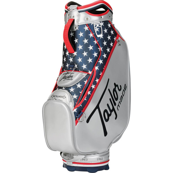 Taylormade US Open Summer Commemorative (2025) Herre Staff Vognbag - Silver/Navy