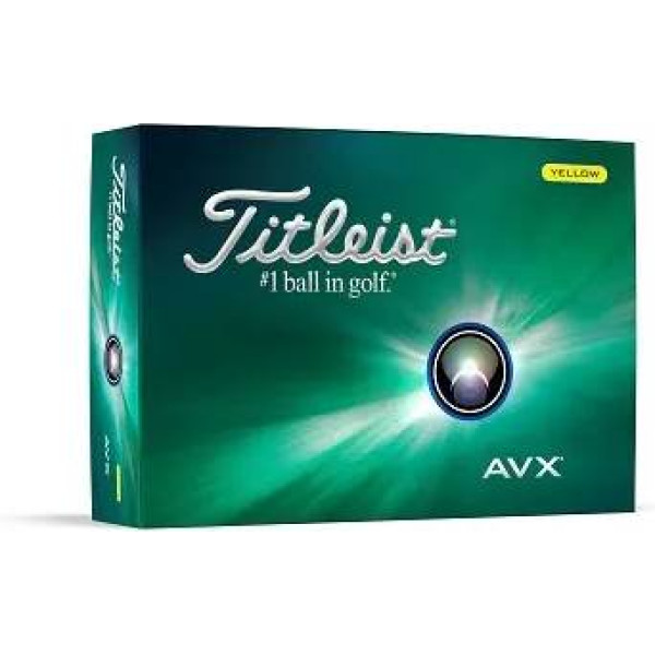 Titleist AVX (2024) Golfbolde - Ylw
