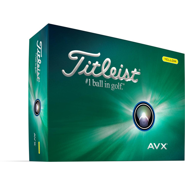 Titleist AVX (2024) Golfbolde - Ylw