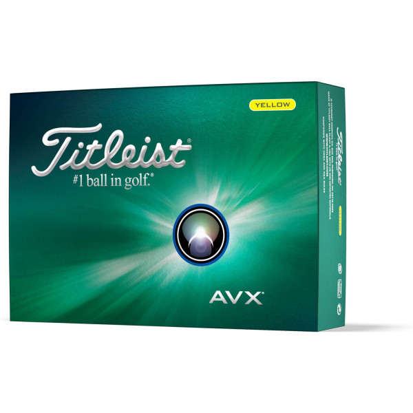 Titleist AVX (2024) Golfbolde - Ylw