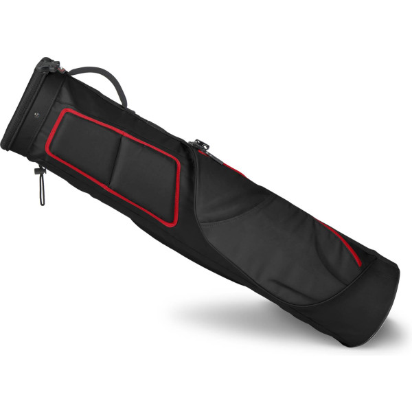 Titleist Carry Hylsterbag - Black/Black/Red