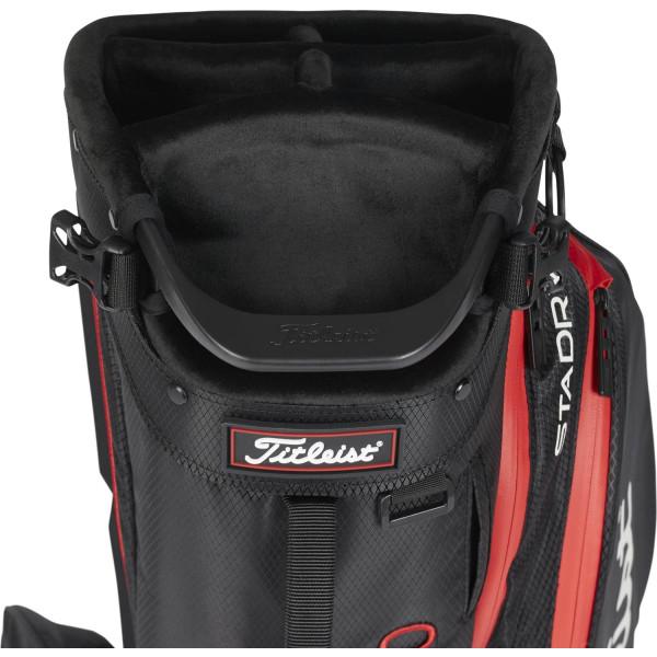 Titleist Players 5 StayDry Vandtæt Bærebag - Blk/Blk/Red