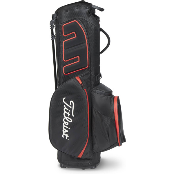 Titleist Players 5 StayDry Vandtæt Bærebag - Blk/Blk/Red