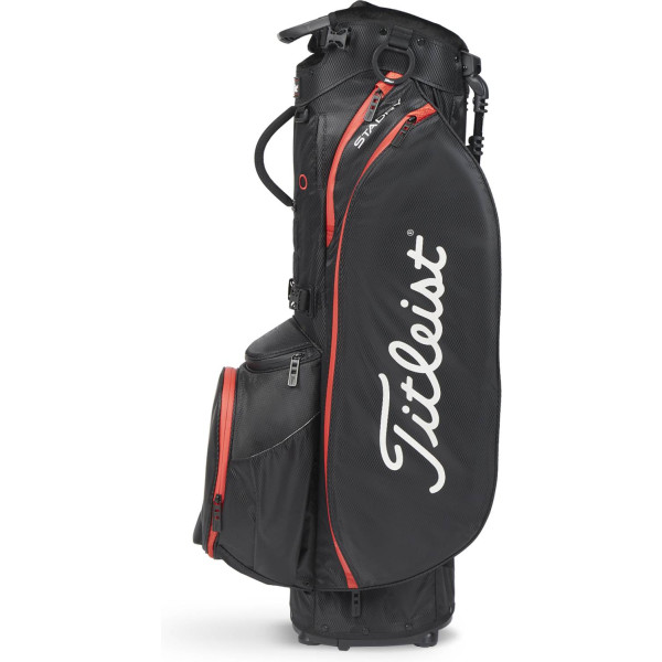 Titleist Players 5 StayDry Vandtæt Bærebag - Blk/Blk/Red