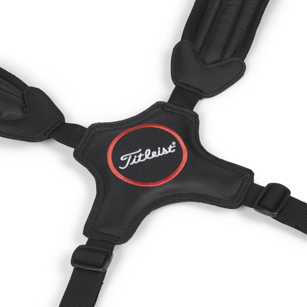 Titleist Premium Carry Bærebag - Black/Black/Red