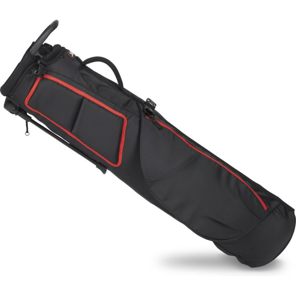 Titleist Premium Carry Bærebag - Black/Black/Red