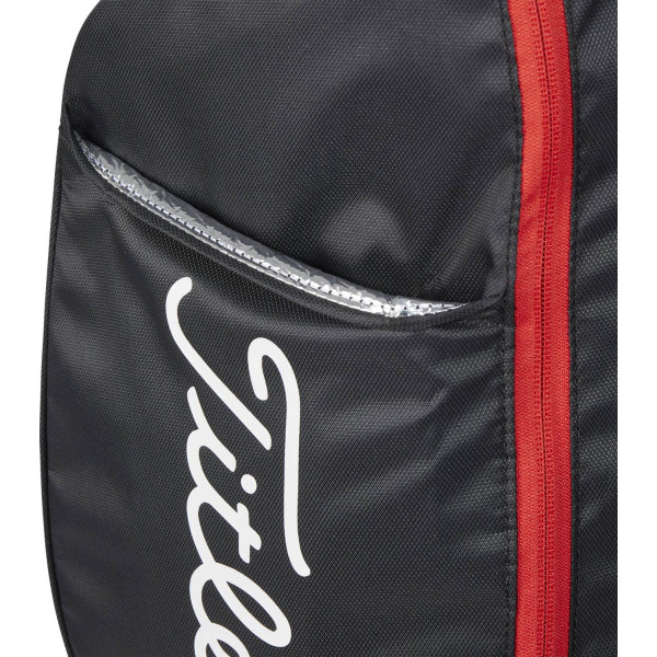 Titleist Premium Carry Bærebag - Black/Black/Red