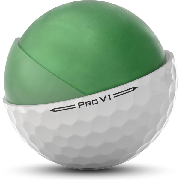 Titleist Pro V1 (2023) Logobolde - Hvid