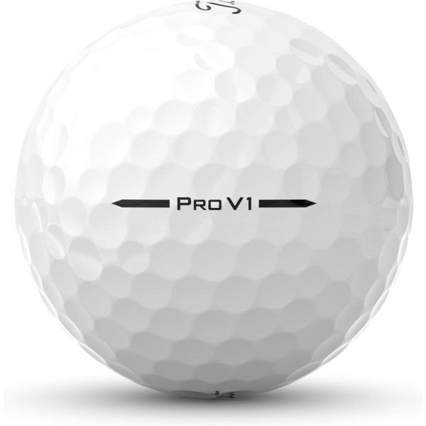Titleist Pro V1 (2025) Golfbolde - Hvid