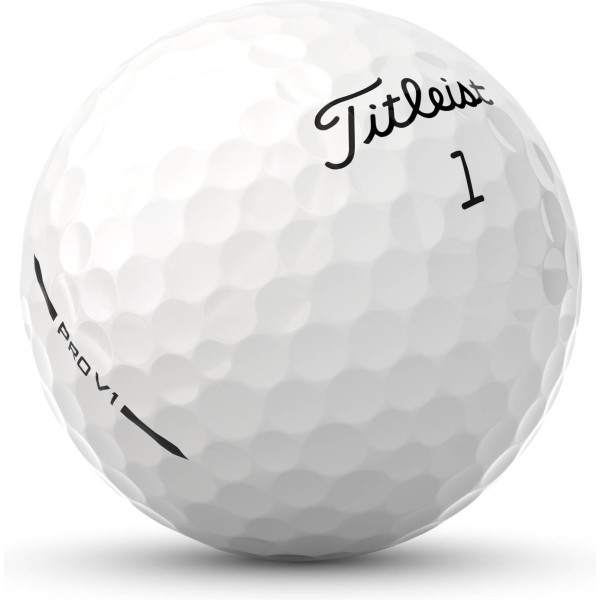 Titleist Pro V1 (2025) Golfbolde - Hvid
