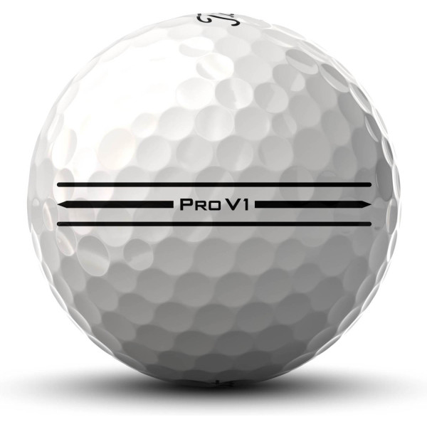 Titleist Pro V1 Enhanced Alignment (2025) Golfbolde - White