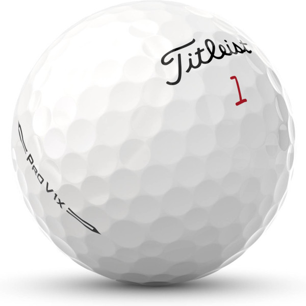 Titleist Pro V1x (2023) Golfbolde - Hvid