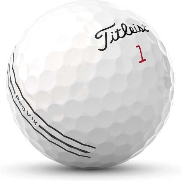 Titleist Pro V1x Enhanced Alignment (2025) Golfbolde - White