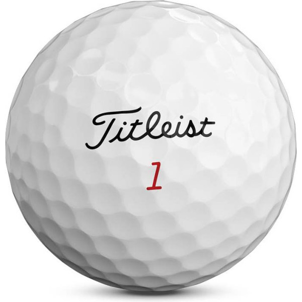 Titleist Pro V1x- Left Dash Logobolde - Hvid