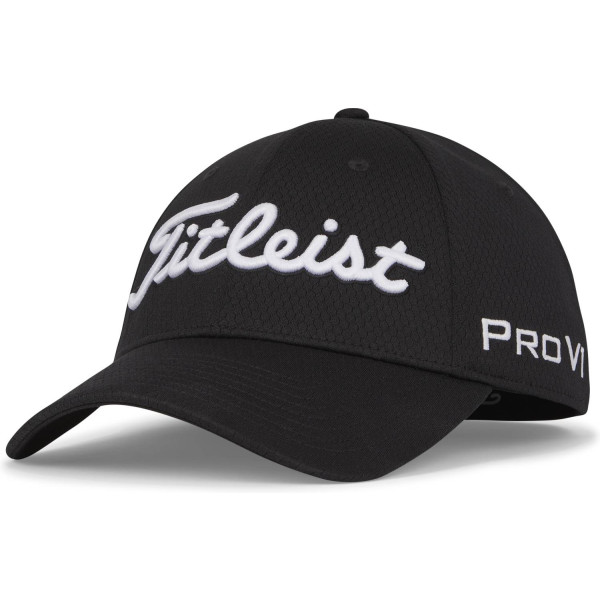 Titleist Tour Elite Herre Kasket - Black/White
