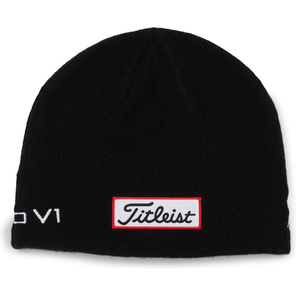 Titleist Tour Merino Beanie Herre Hue - Black/White