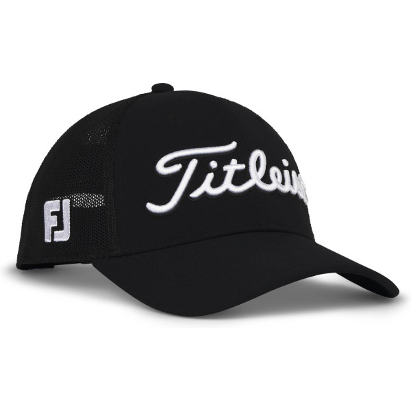 Titleist Tour Mesh Kasket - Blk/Wht