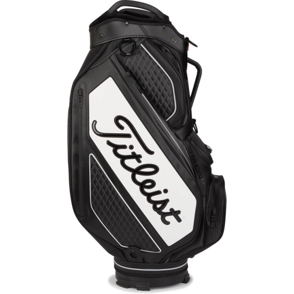 Titleist Tour Series Premium StaDry Vandtæt Vognbag - Black/White