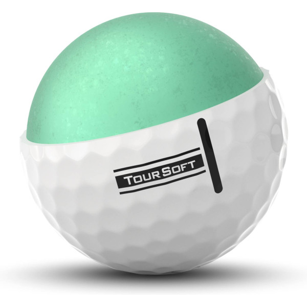 Titleist Tour Soft (2024) Golfbolde - Wht