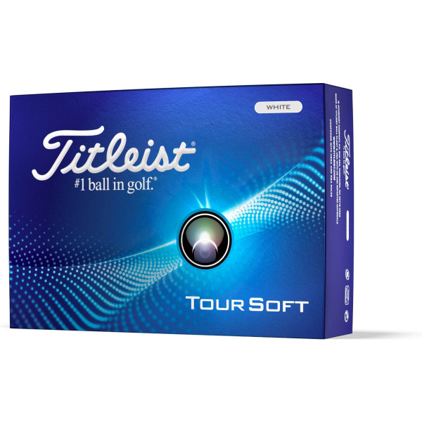 Titleist Tour Soft (2024) Golfbolde - Wht