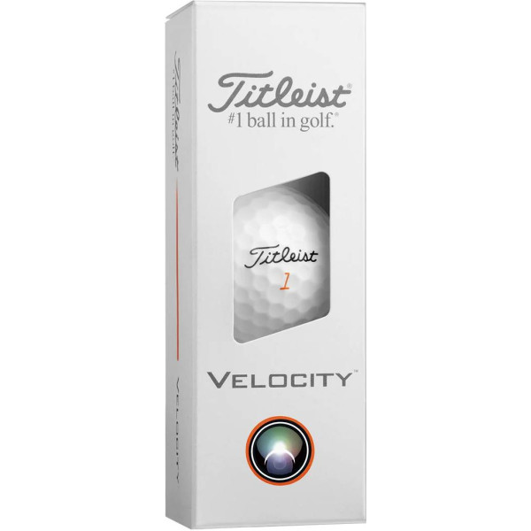 Titleist Velocity (2026) Golfbolde - White
