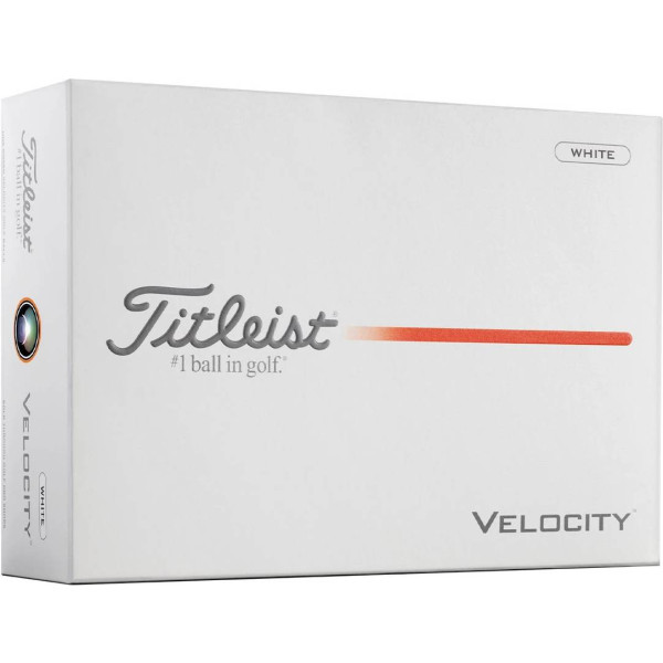 Titleist Velocity (2026) Golfbolde - White