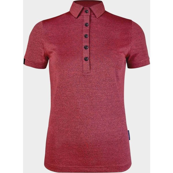 What Bunkers Barbara Dame Poloshirt - Red