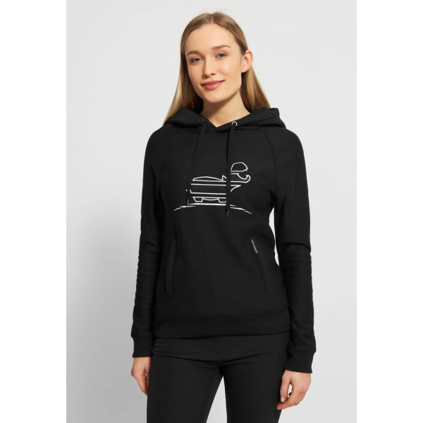 What Bunkers Bertha Dame Pullover - Black