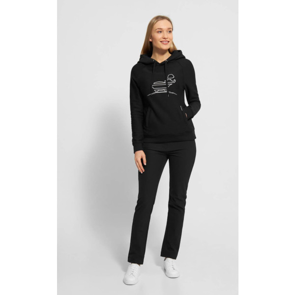 What Bunkers Bertha Dame Pullover - Black