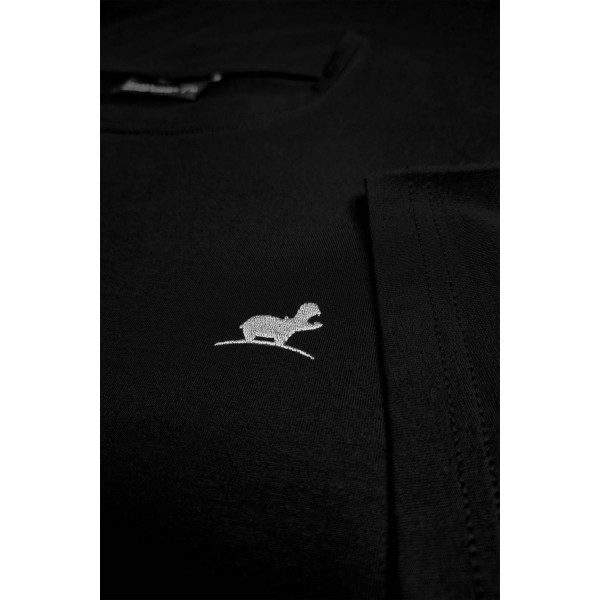 What Bunkers Bertram T-Shirt Herre Poloshirt - Black