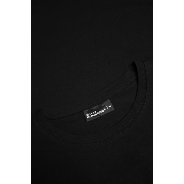 What Bunkers Bertram T-Shirt Herre Poloshirt - Black