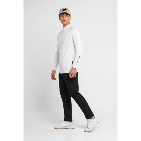 What Bunkers Bobby Herre Baselayer - White