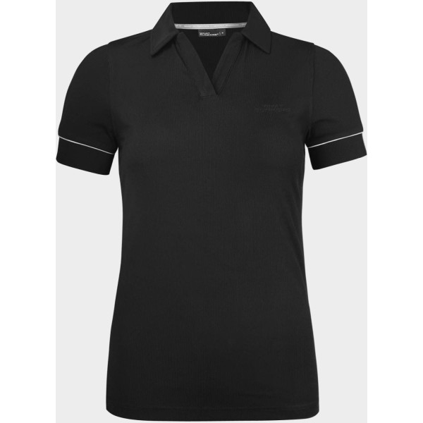 What Bunkers Britney Dame Poloshirt - Black