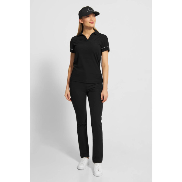 What Bunkers Britney Dame Poloshirt - Black