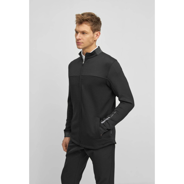 What Bunkers Danny II Herre Cardigan - Black