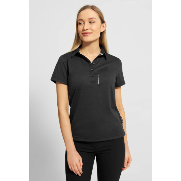 What Bunkers Eleanor Dame Poloshirt - Black