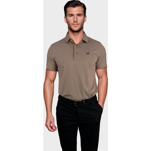 What Bunkers Finn Herre Poloshirt - Brown
