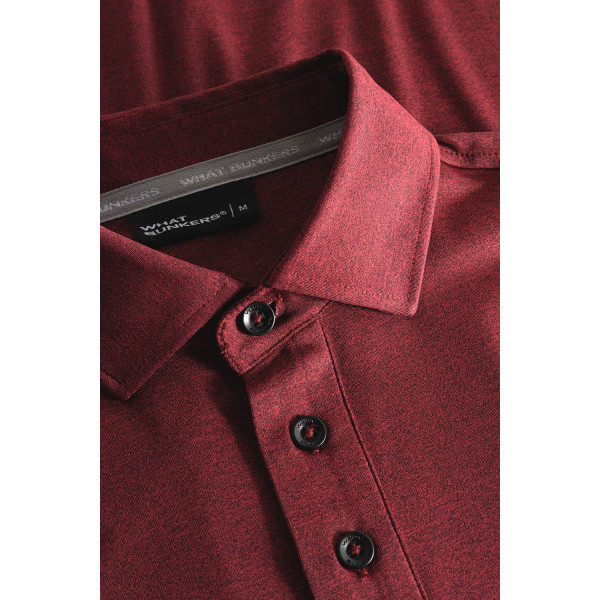 What Bunkers George Herre Poloshirt - Red