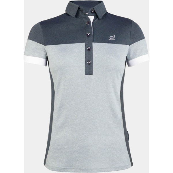 What Bunkers Jennifer Dame Poloshirt - Grey/Black